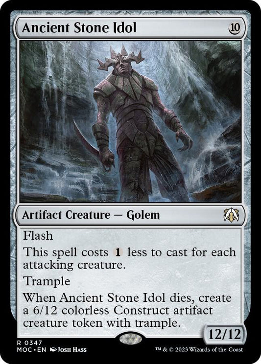 Ancient Stone Idol [Commander: March of the Machine] 347