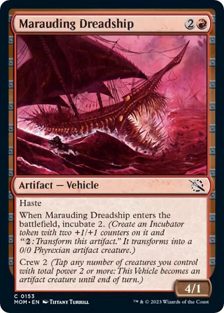 Marauding Dreadship [March of the Machine] 153