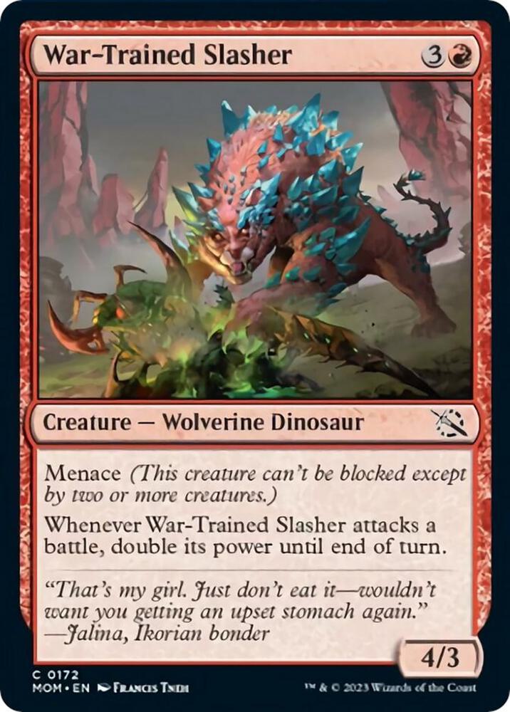 War-Trained Slasher [March of the Machine] 172