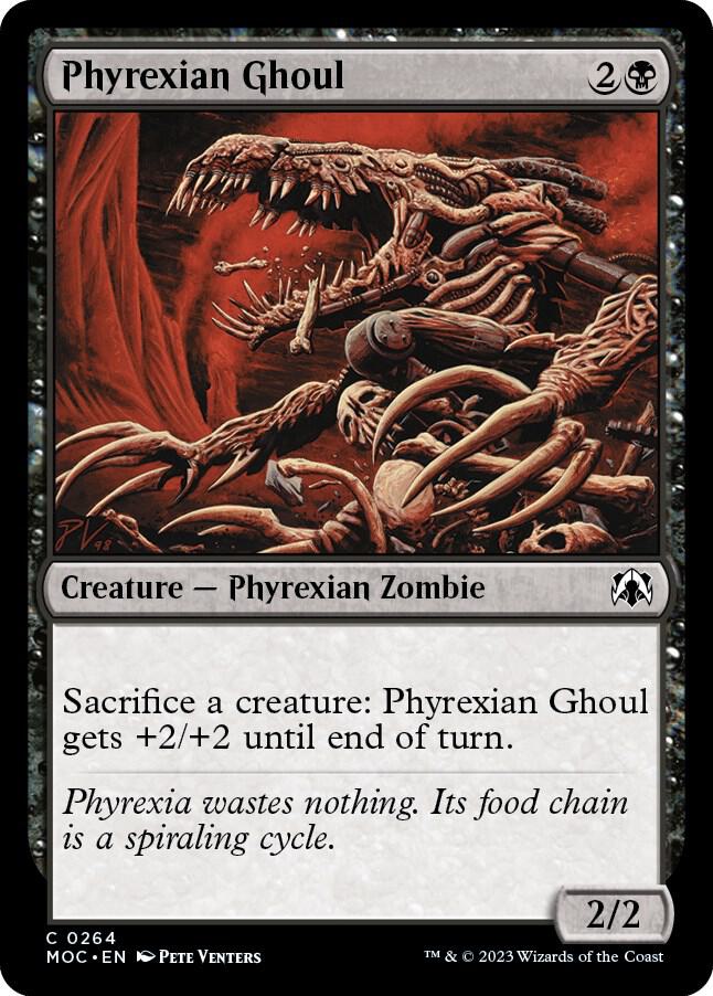 Phyrexian Ghoul [Commander: March of the Machine] 264