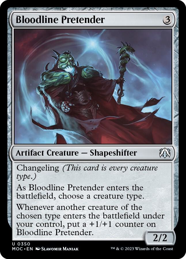 Bloodline Pretender [Commander: March of the Machine] 350