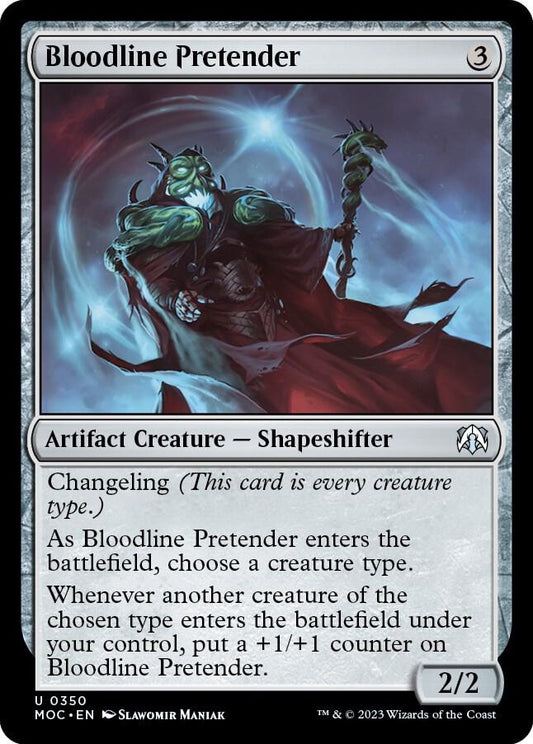 Bloodline Pretender [Commander: March of the Machine] 350