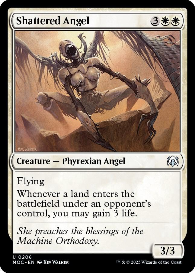 Shattered Angel [Commander: March of the Machine] 206