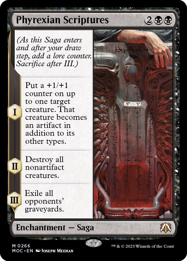 Phyrexian Scriptures [Commander: March of the Machine] 266
