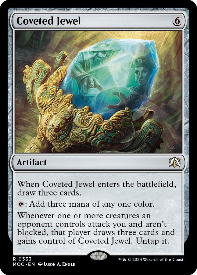 Coveted Jewel [Commander: March of the Machine] 353