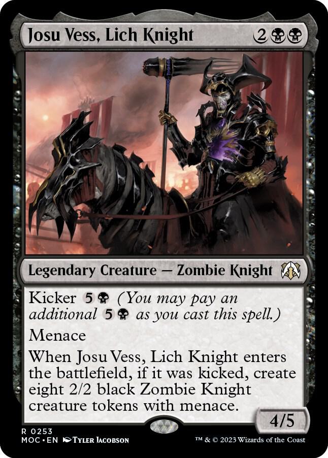Josu Vess, Lich Knight [Commander: March of the Machine] 253