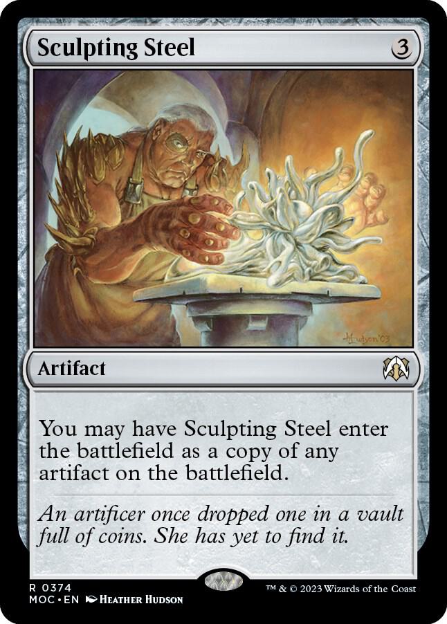 Sculpting Steel [Commander: March of the Machine] 374