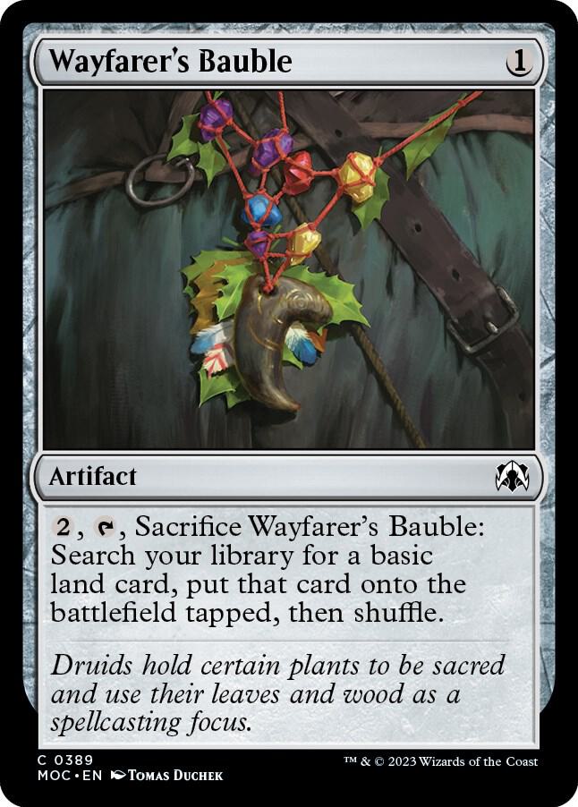Wayfarer's Bauble [Commander: March of the Machine] 389