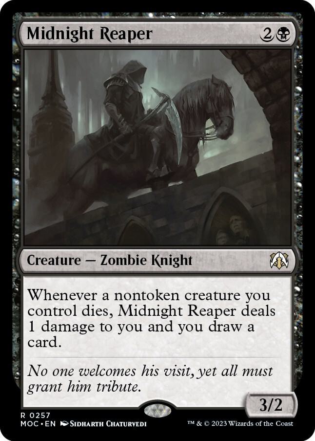 Midnight Reaper [Commander: March of the Machine] 257