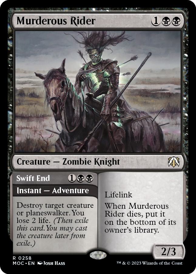 Murderous Rider [Commander: March of the Machine] 258