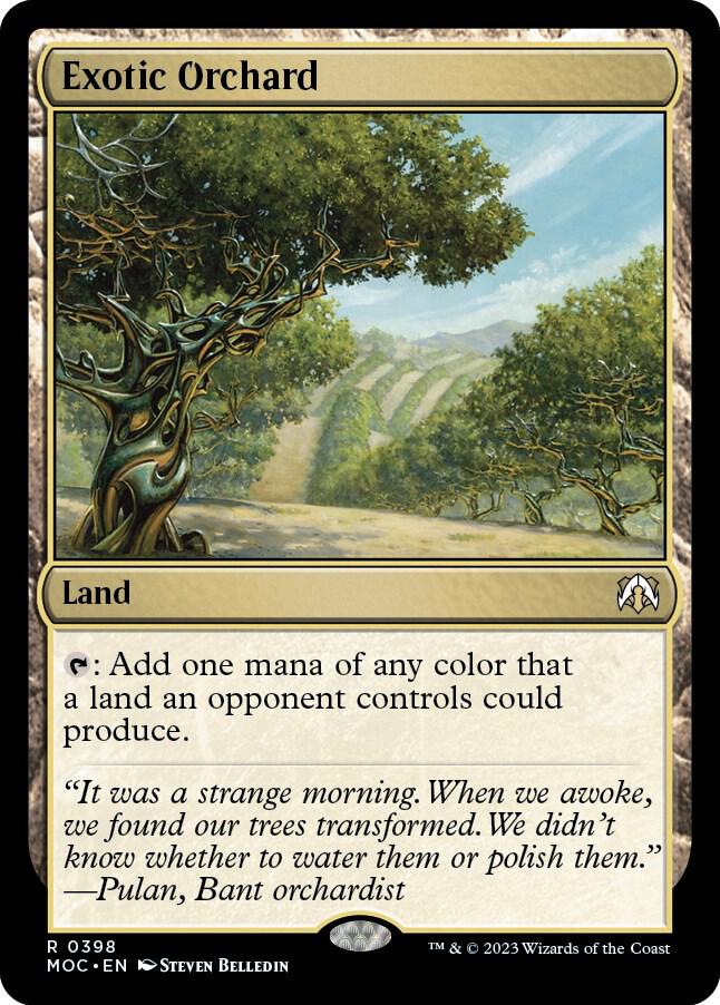 Exotic Orchard [Commander: March of the Machine] 398