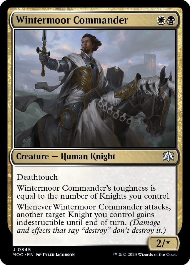 Wintermoor Commander [Commander: March of the Machine] 345