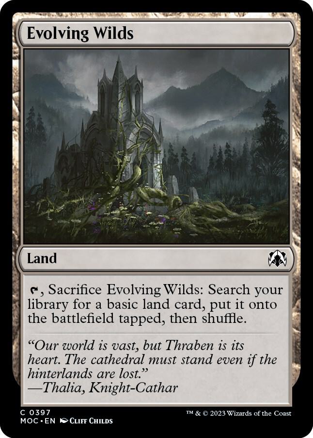 Evolving Wilds [Commander: March of the Machine] 397