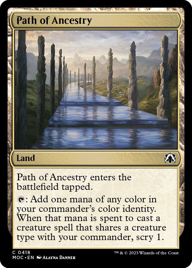 Path of Ancestry [Commander: March of the Machine] 418