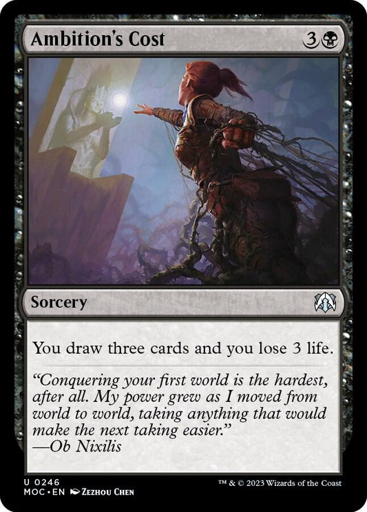 Ambition's Cost [Commander: March of the Machine] 246