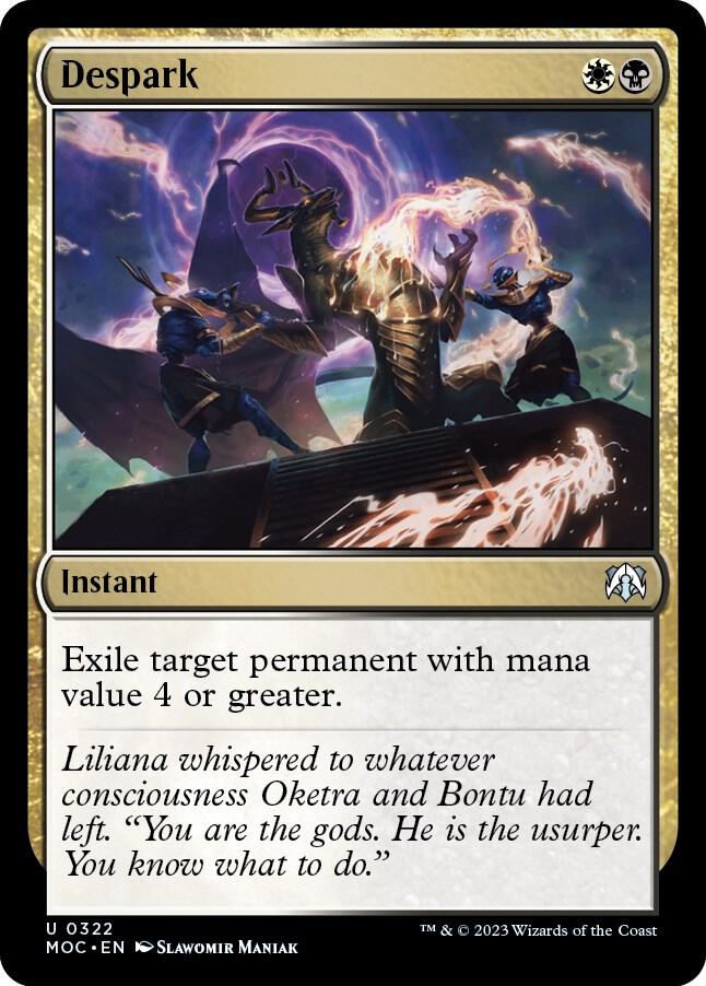 Despark [Commander: March of the Machine] 322
