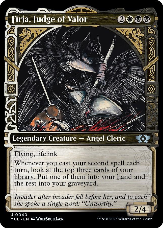 Firja, Judge of Valor [March of the Machine: Multiverse Legends] 40