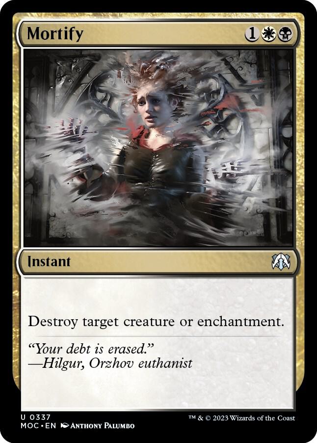 Mortify [Commander: March of the Machine] 337