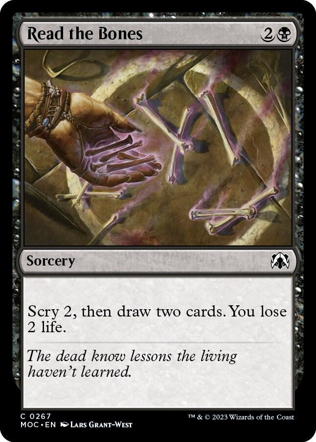 Read the Bones [Commander: March of the Machine] 267