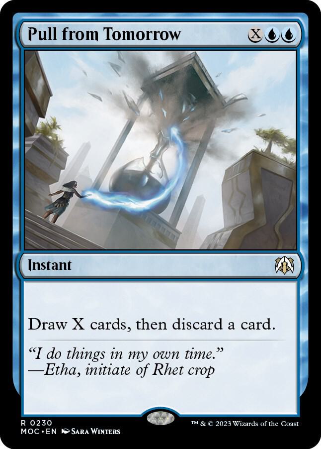 Pull from Tomorrow [Commander: March of the Machine] 230