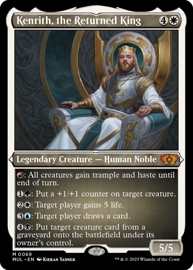 Kenrith, the Returned King (Foil Etched) [March of the Machine: Multiverse Legends] 69
