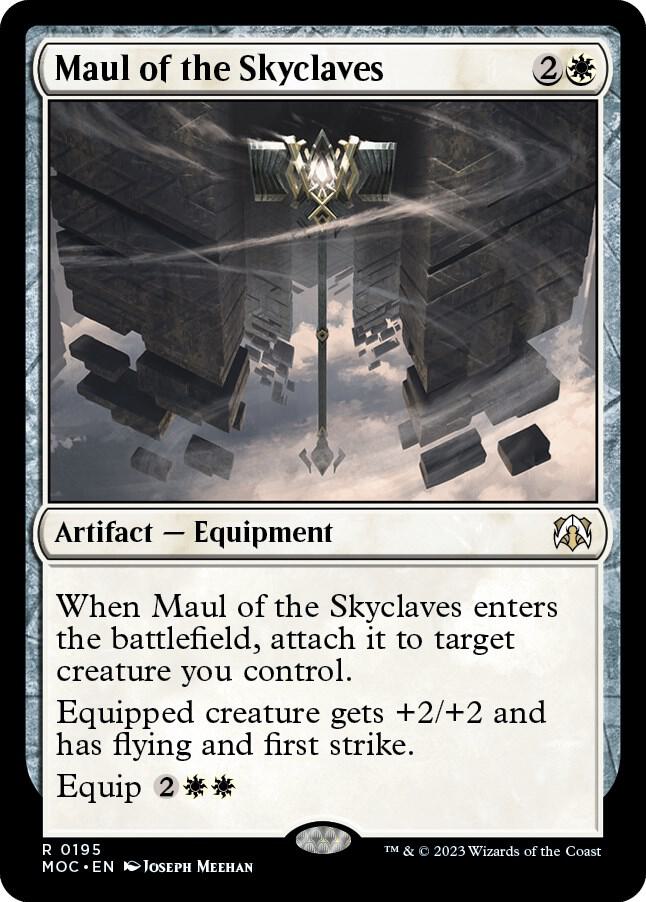 Maul of the Skyclaves [Commander: March of the Machine] 195