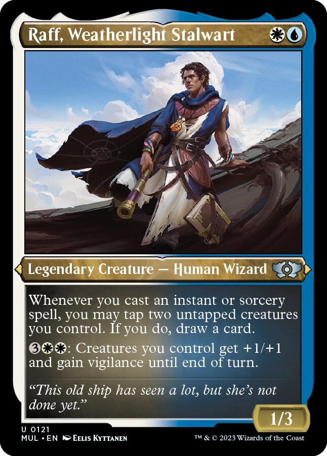Raff, Weatherlight Stalwart (Foil Etched) [March of the Machine: Multiverse Legends] 121