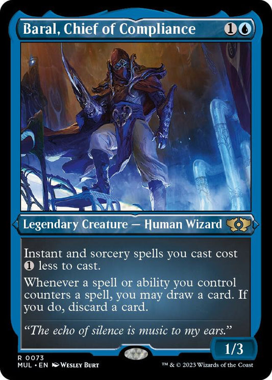 Baral, Chief of Compliance (Foil Etched) [March of the Machine: Multiverse Legends] 73