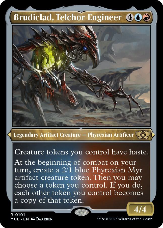 Brudiclad, Telchor Engineer (Foil Etched) [March of the Machine: Multiverse Legends] 101