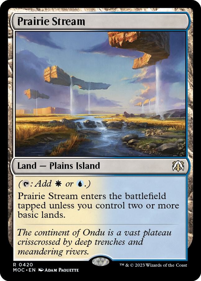 Prairie Stream [Commander: March of the Machine] 420