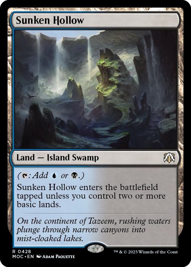 Sunken Hollow [Commander: March of the Machine] 428