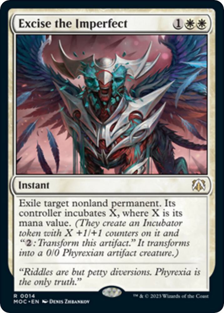 Excise the Imperfect [Commander: March of the Machine] 14