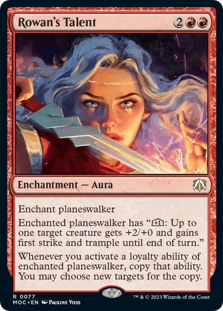 Rowan's Talent [Commander: March of the Machine] 77