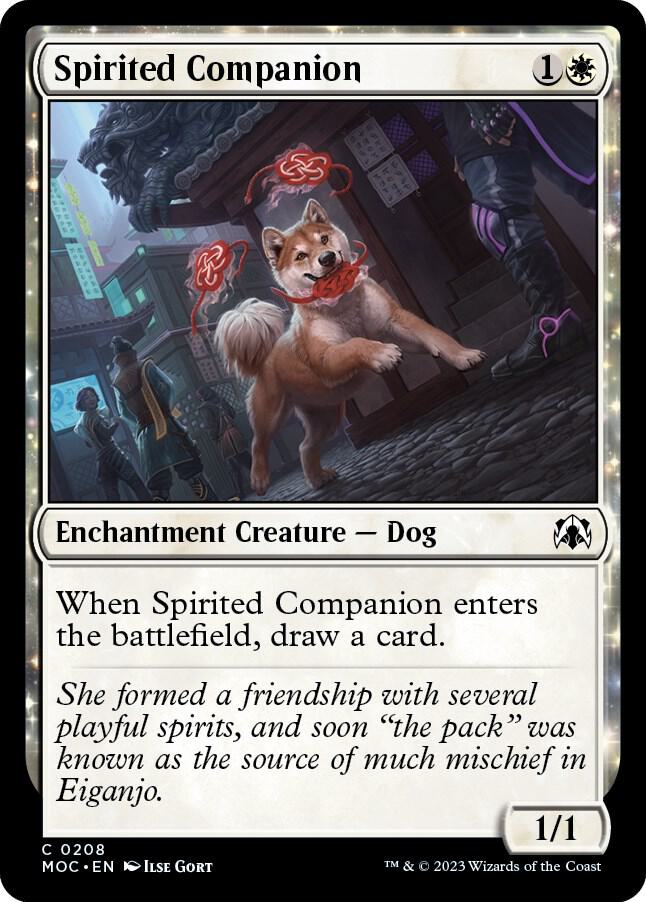 Spirited Companion [Commander: March of the Machine] 208