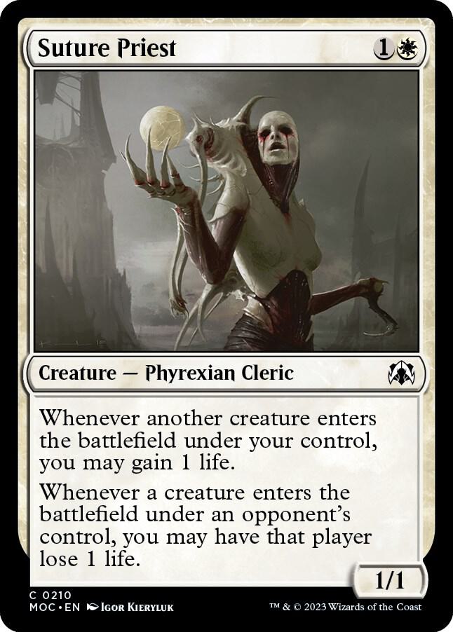Suture Priest [Commander: March of the Machine] 210