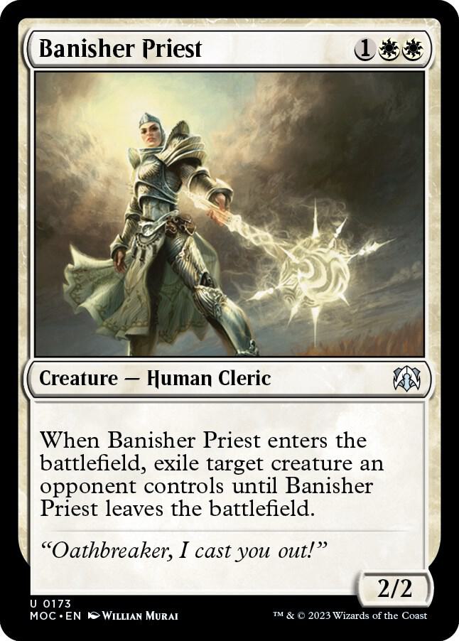Banisher Priest [Commander: March of the Machine] 173