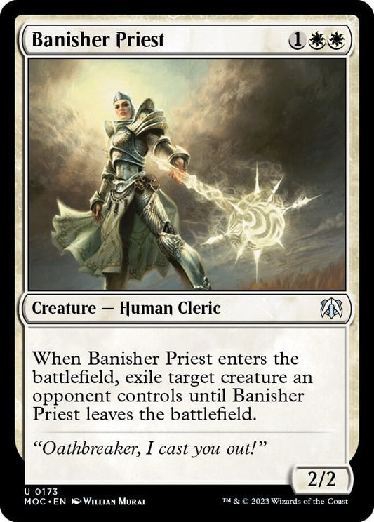 Banisher Priest [Commander: March of the Machine] 173