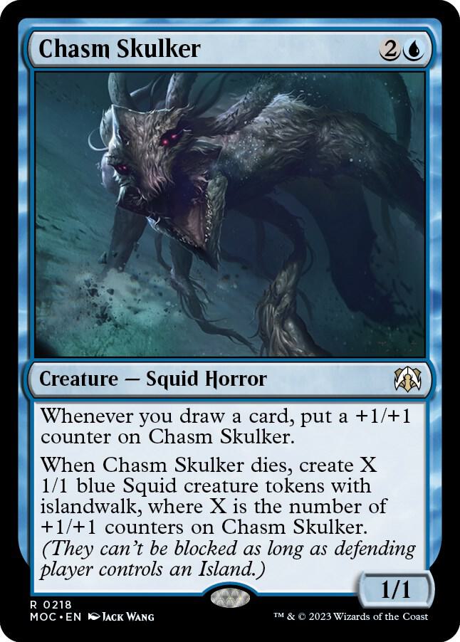 Chasm Skulker [Commander: March of the Machine] 218