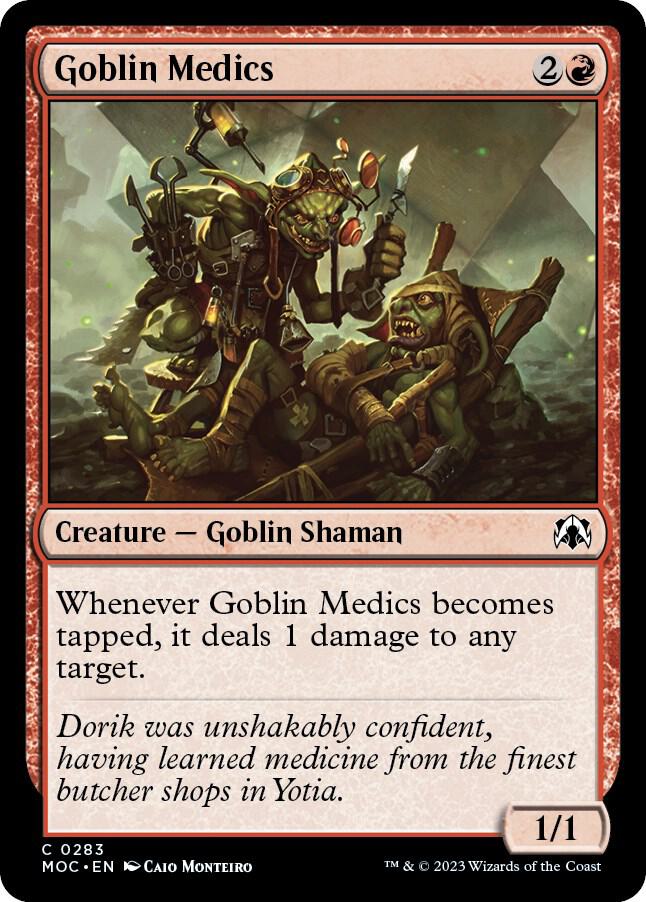 Goblin Medics [Commander: March of the Machine] 283