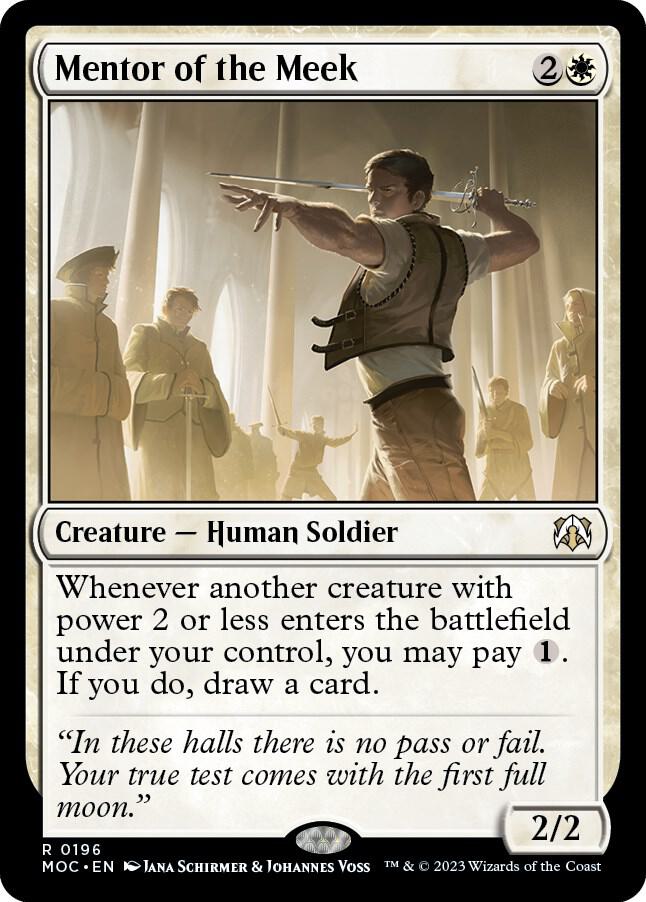 Mentor of the Meek [Commander: March of the Machine] 196