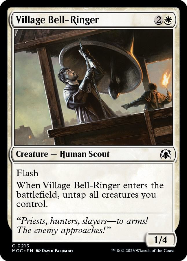 Village Bell-Ringer [Commander: March of the Machine] 216