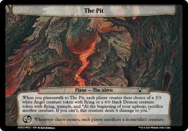 The Pit [Planechase: March of the Machine] 63