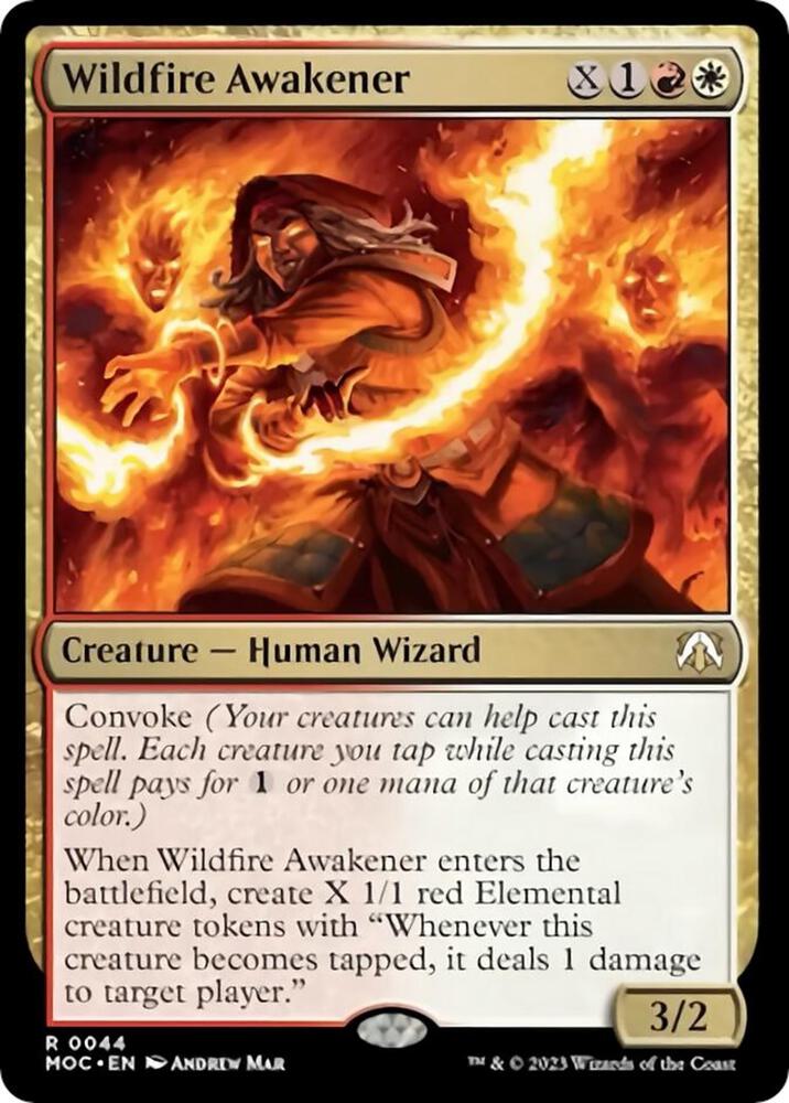 Wildfire Awakener [Commander: March of the Machine] 44