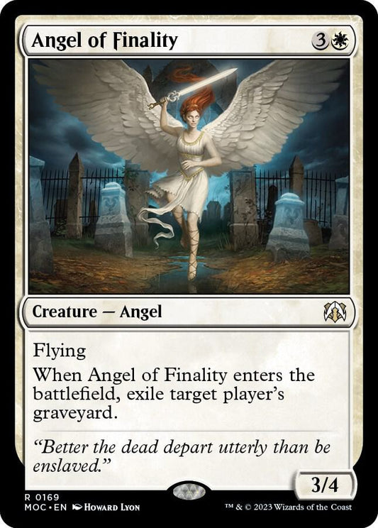 Angel of Finality [Commander: March of the Machine] 169
