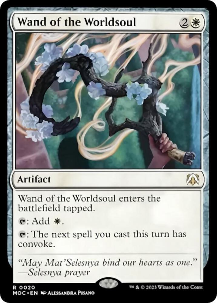 Wand of the Worldsoul [Commander: March of the Machine] 20