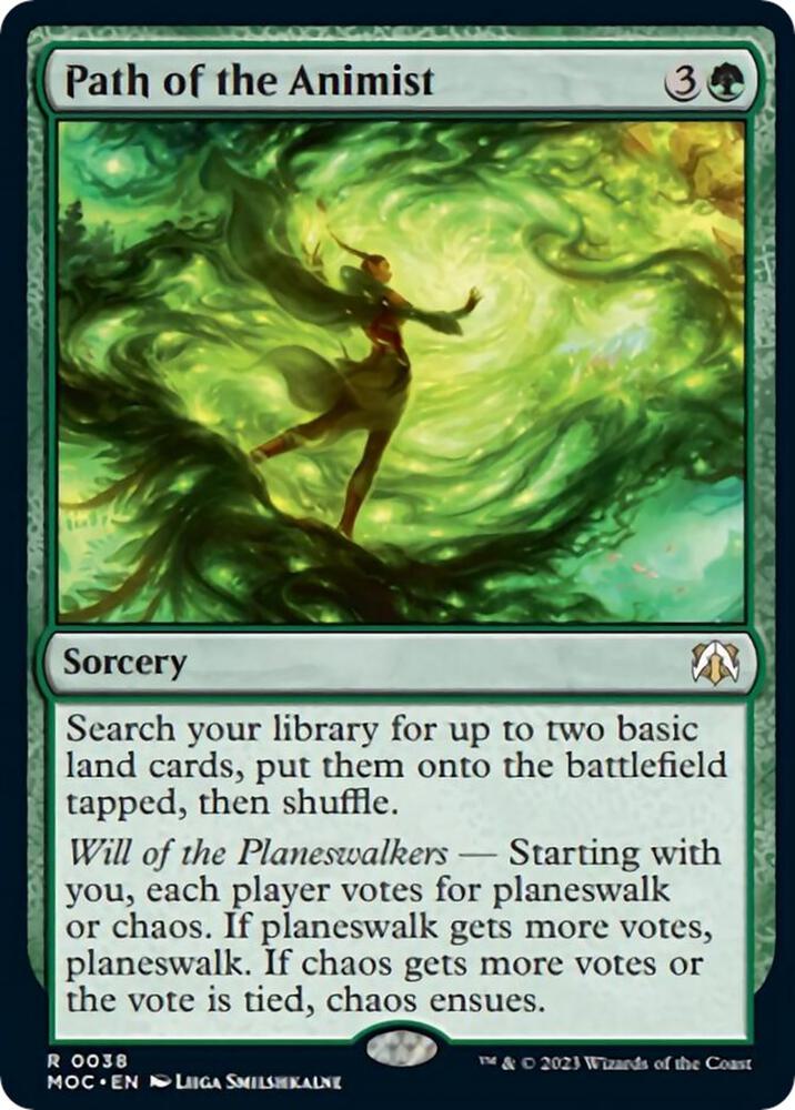 Path of the Animist [Commander: March of the Machine] 38