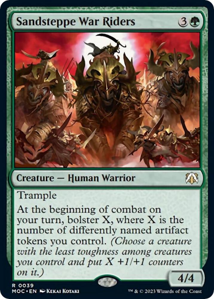 Sandsteppe War Riders [Commander: March of the Machine] 39