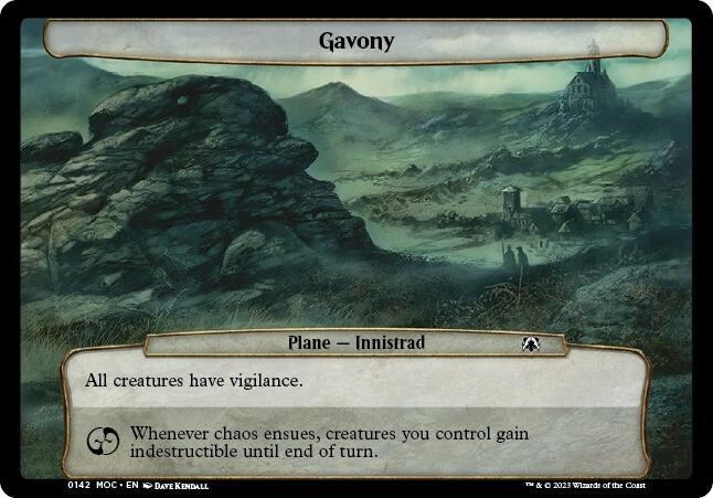 Gavony [Planechase: March of the Machine] 142