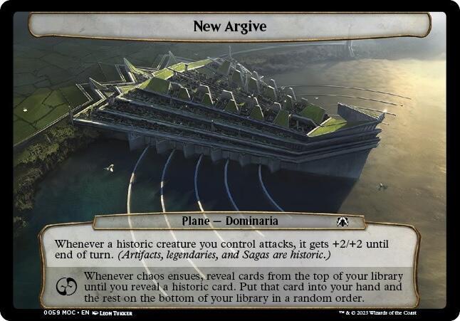 New Argive [Planechase: March of the Machine] 59