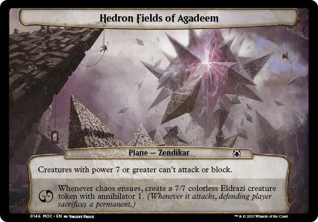 Hedron Fields of Agadeem [Planechase: March of the Machine] 146